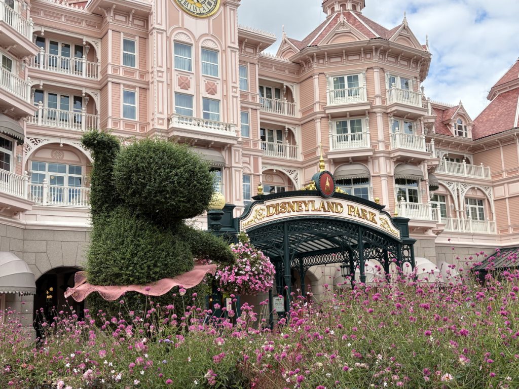 Entrance to Disneyland Paris