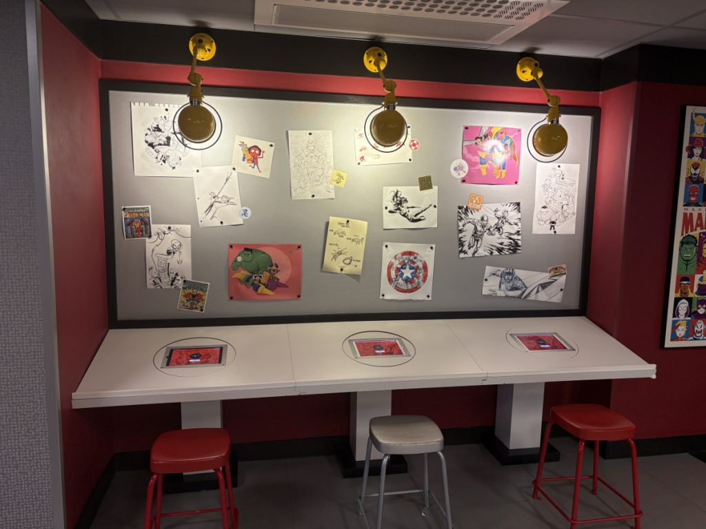 Marvel Design Studio work table!