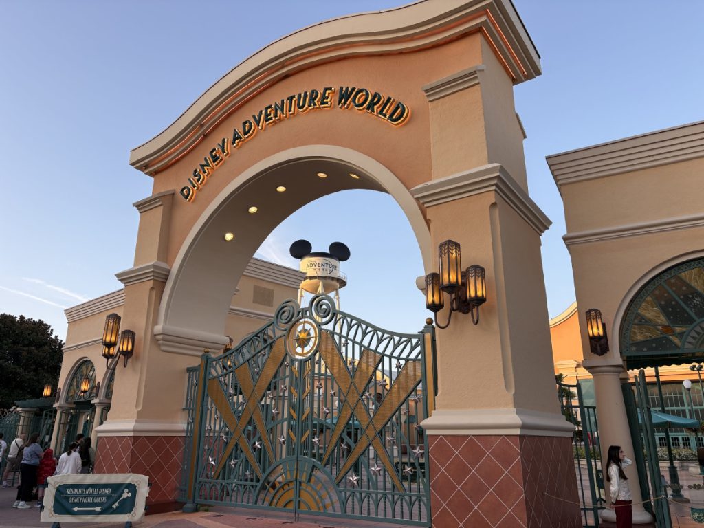 Disney Adventure World entrance