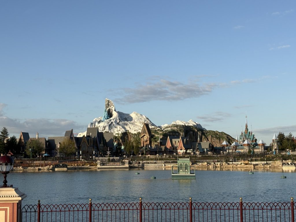 World of Frozen across from Adventure Bay