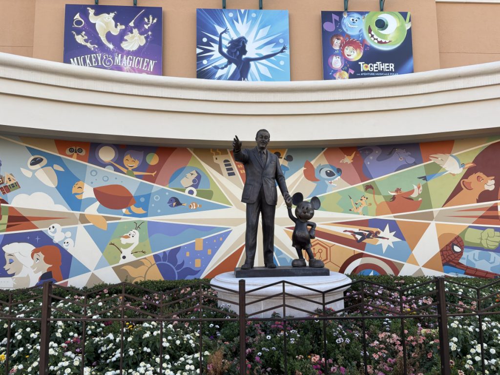 Partners Statue in Disney Adventure World