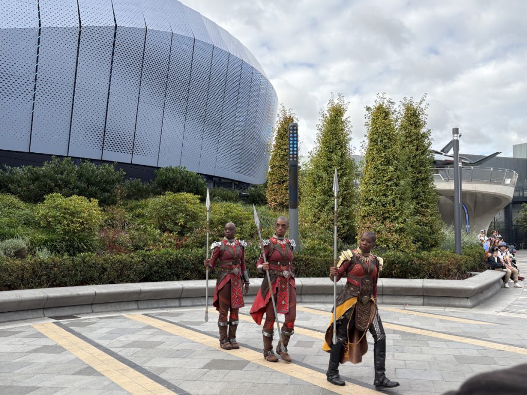 Dora Milaje in Avengers Campus