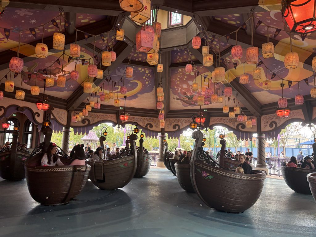 Rapunzel's Tangled Spin in Disney Adventure World