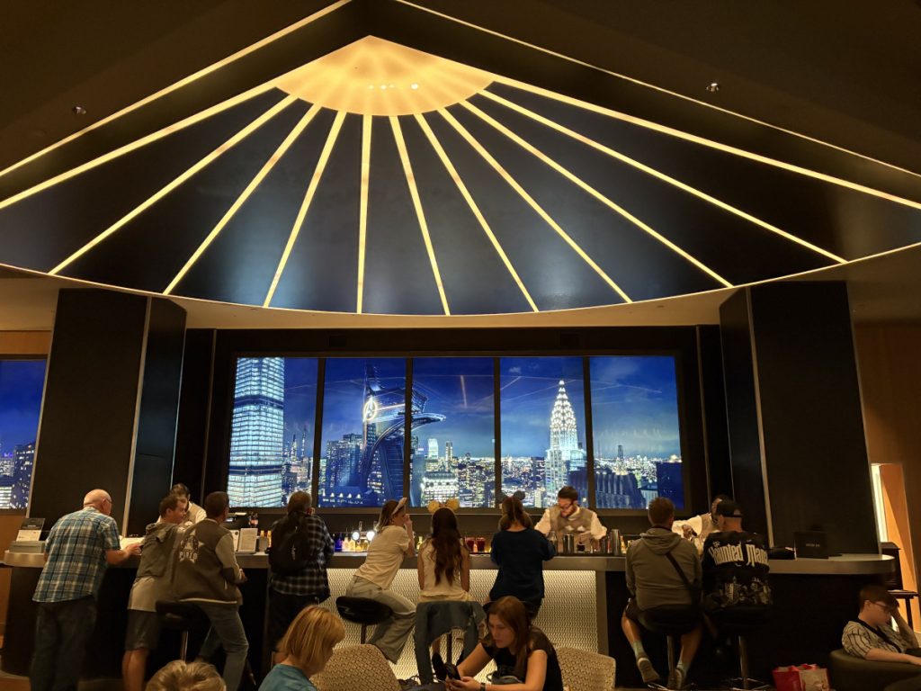 Skyline Bar at Hotel New York: The Art of Marvel