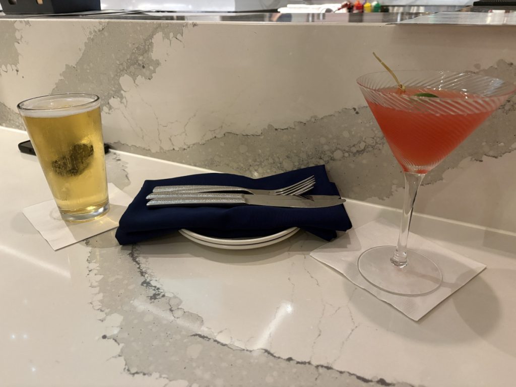 Dricks at Steakhouse 71 at the Contemporary resort